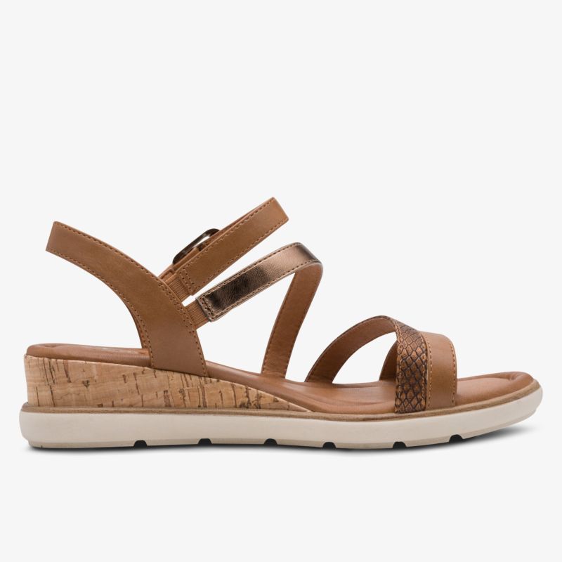 Bequeme Sandale mit verstellbaren Riemen und rutschfester Sohle, ideal für sommerlichen Tragekomfort