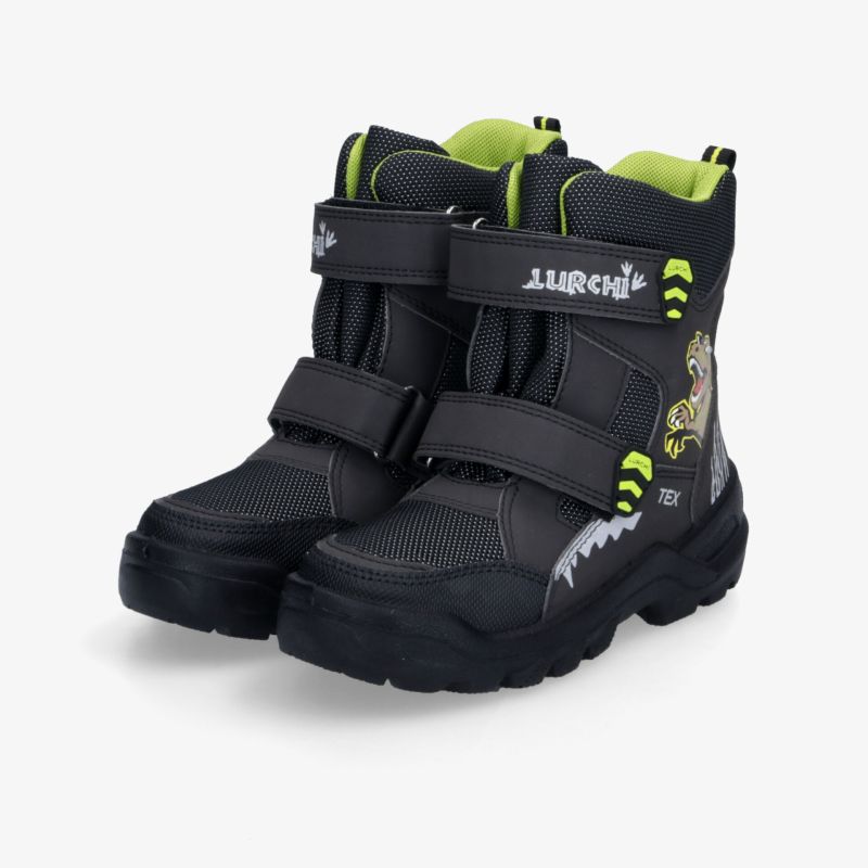 Warmer, robuster Winterstiefel mit wetterfestem Material, bequemer Polsterung und rutschfester Sohle für sicheren Halt