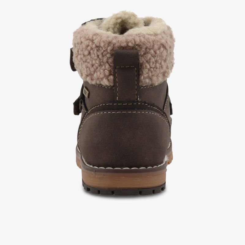 Robuster Winterstiefel mit warmem Futter und rutschfester Sohle, komfortabel und strapazierfähig