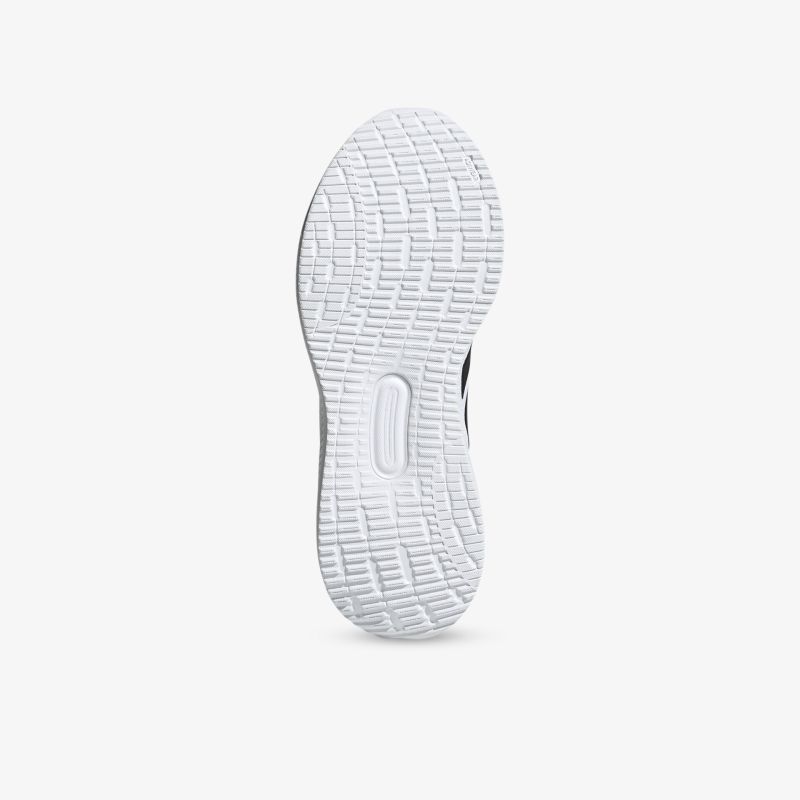 Weiße Schuhsohle mit starkem Profil für optimalen Halt und hohen Tragekomfort, robust und langlebig