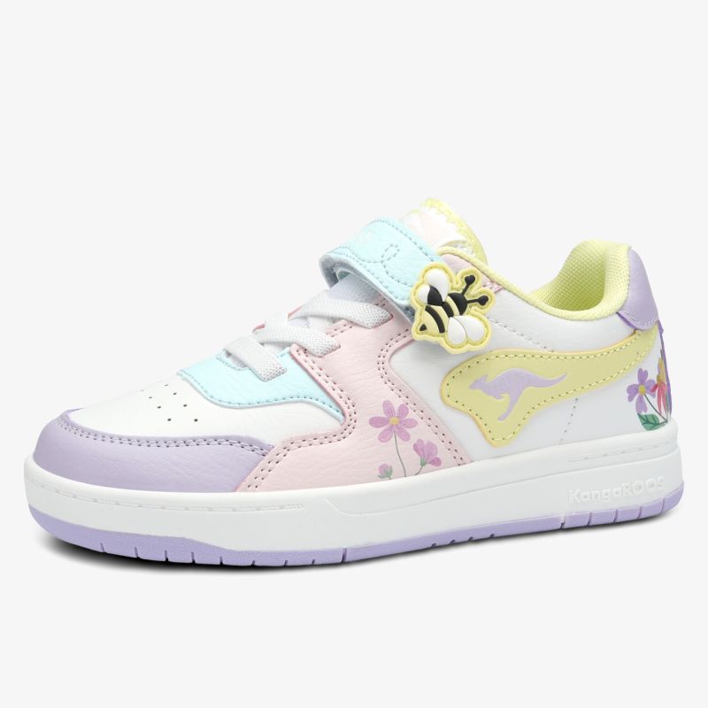 Leichter Sneaker in pastellfarben mit dekorativer Applikation und bequemer Passform für stilvollen Look