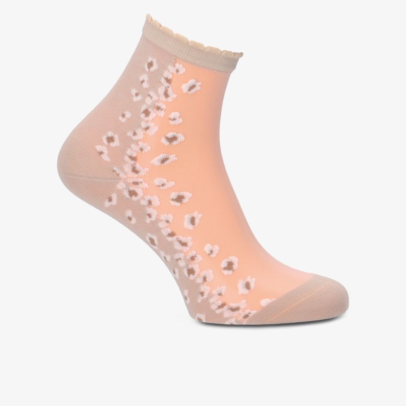 Elegante Socken mit Blumenmuster und komfortabler Passform für einen stilvollen Look.