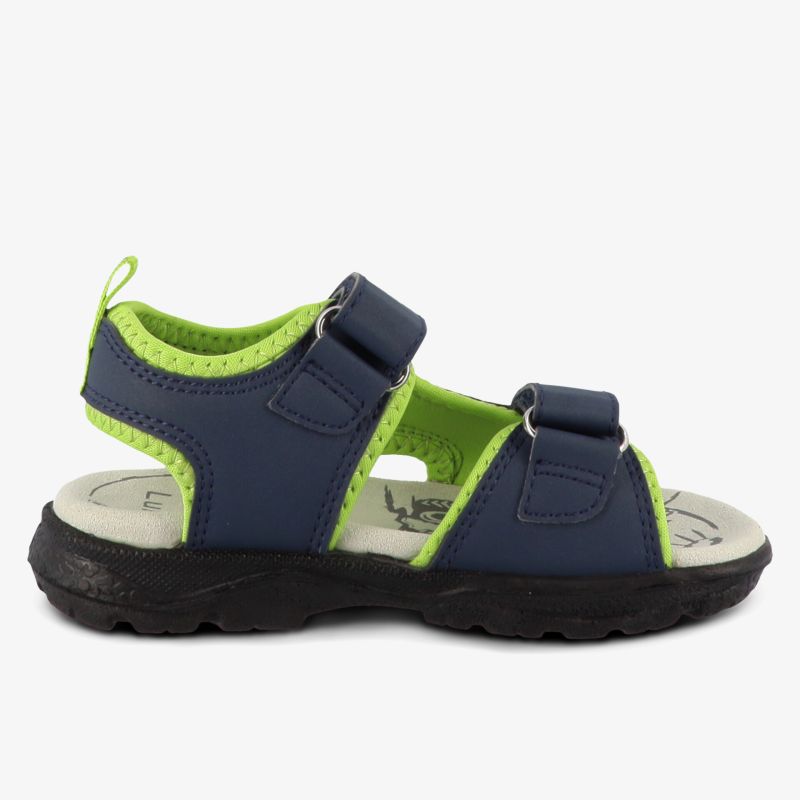 Bequeme Sandale mit Klettverschluss und robuster Sohle für optimalen Komfort
