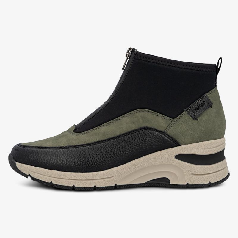 Sportlicher bequemer Schuh mit gepolsterter Sohle und stabilem Reißverschluss, ideal für Alltag und Freizeit