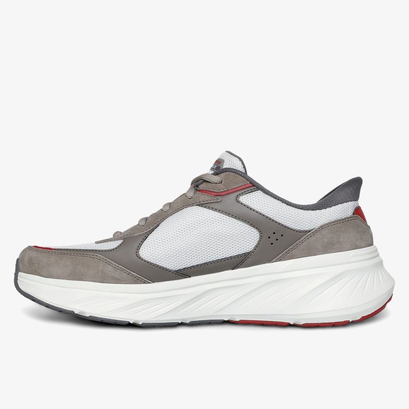 komfortabler Sneaker mit atmungsaktivem Obermaterial und stoßdämpfender Sohle, seitliche Ansicht