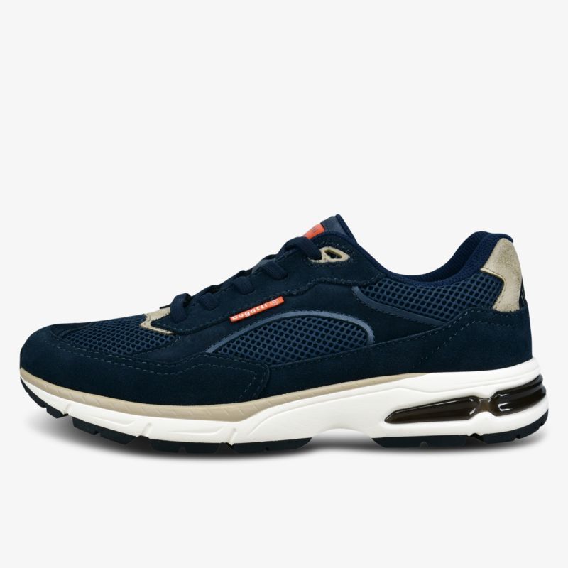 Moderner bequemer Sportschuh mit atmungsaktivem Material und robuster Sohle
