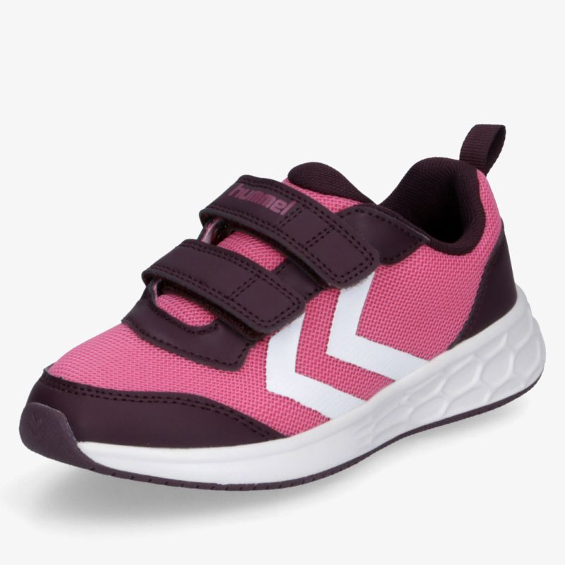 Leichter sportlicher Sneaker aus atmungsaktivem Textil mit flexiblem Material und praktischem Klettverschluss