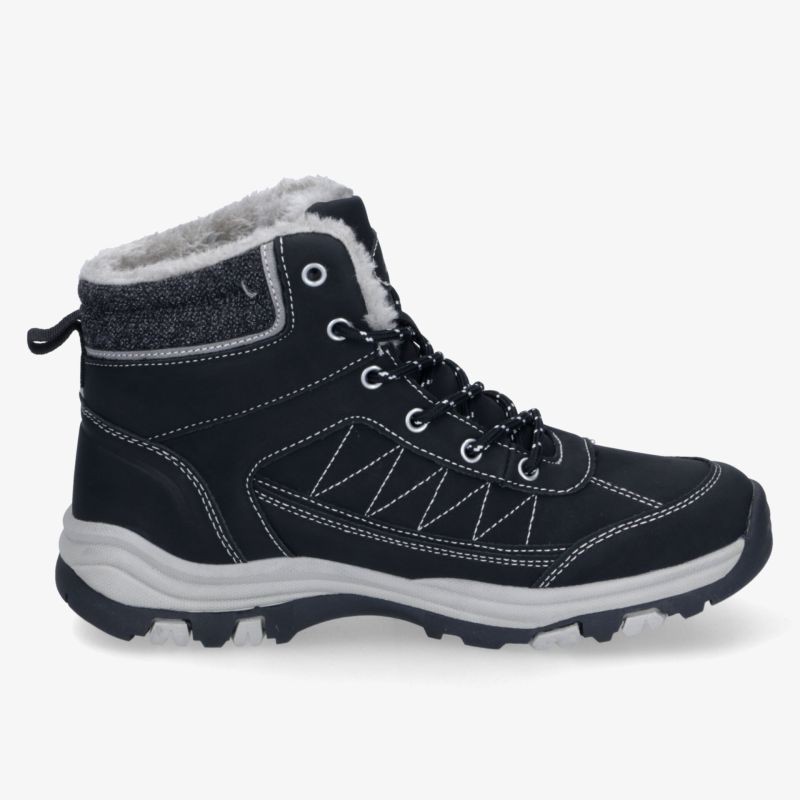 Komfortabler Winterstiefel mit warmem Futter und rutschfester Sohle für optimalen Halt bei kaltem Wetter.