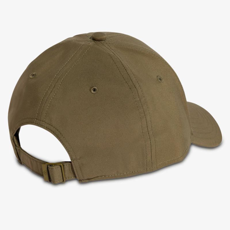 Schlichte verstellbare Basecap aus robustem Baumwollmaterial in unifarbenem Design, atmungsaktiv und bequem