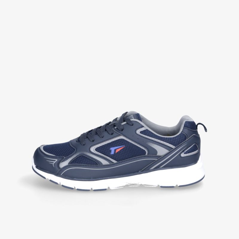 Sportlicher Sneaker in seitlicher Ansicht mit leichter, atmungsaktiver Konstruktion und bequemer Passform