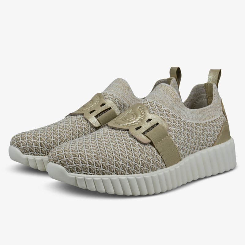 Bequeme und stilvolle Sneaker mit atmungsaktivem Gewebe und rutschfester Sohle